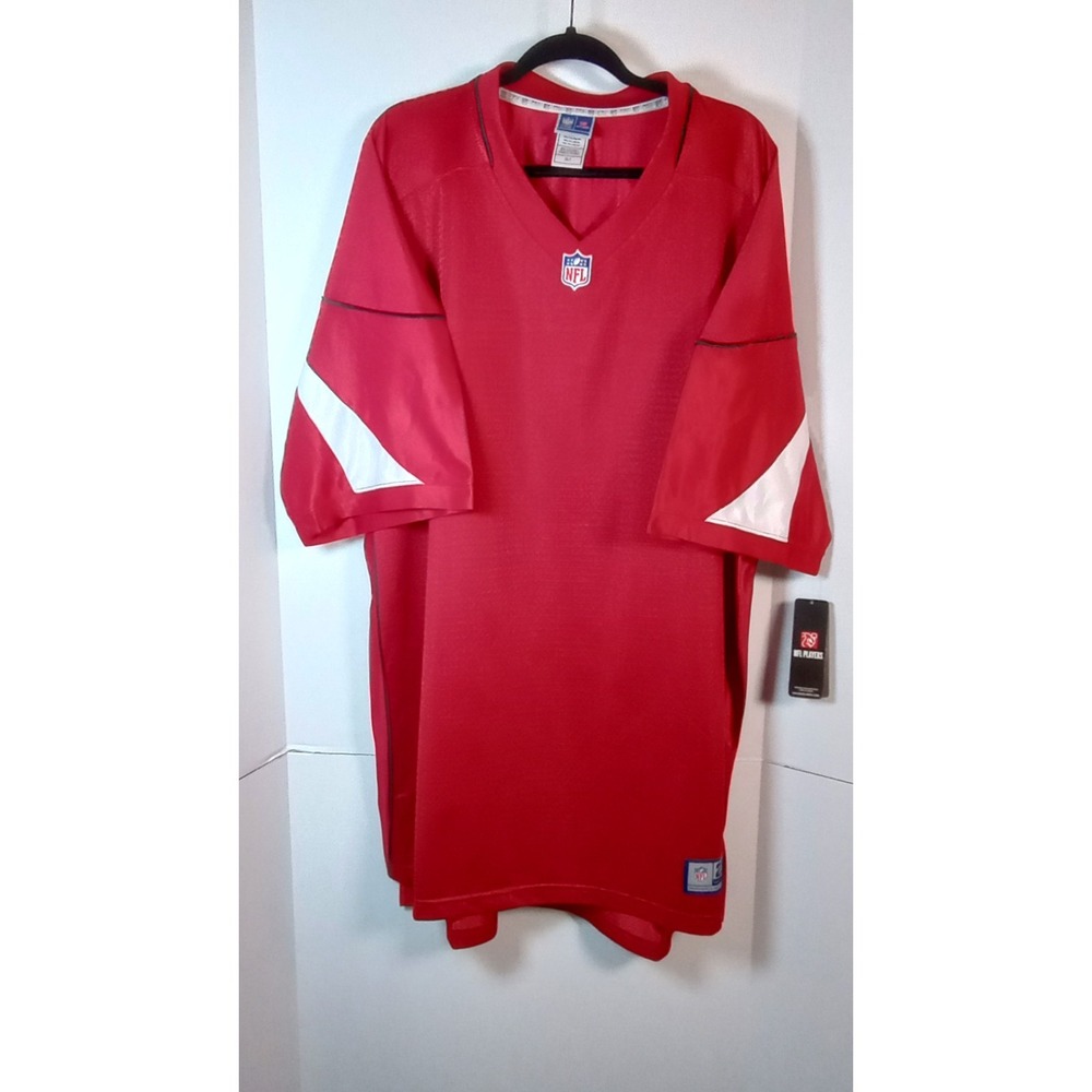 NWT Arizona Cardinals Pro Line NFL Men's Team Red Jersey BlankSz 2XL Tall Sports